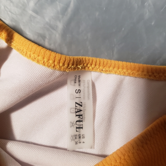 Yellow High-Rise Two Piece Bikini small 💛 - Picture 6 of 9